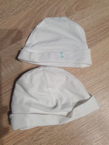Bonnets bébé 1 à 3 mois