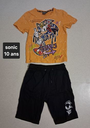 Ensemble sonic été 10 ans