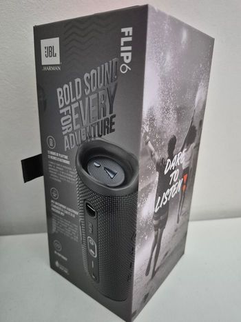 Enceinte Connectée JBL Flip 6 Neuve gris.