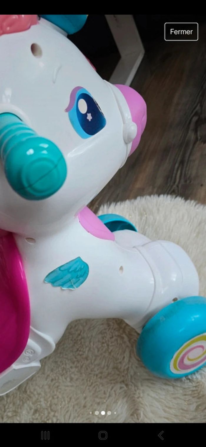Licorne pousse pousse / à bascule - photo numéro 5