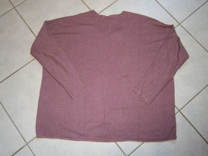 Pull Ml vieux rose coupe large Taille 40 - photo numéro 6