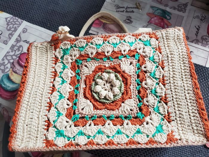 Sac 👜 fait main au crochet Modèle unique - photo numéro 2