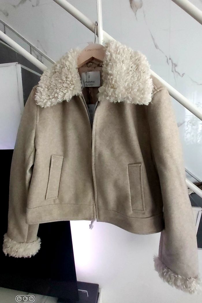 Caban court Stradivarius - photo numéro 3