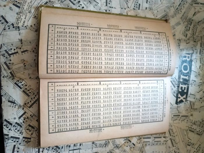 Nouvelles tables de logarithmes Hachette 1948 - photo numéro 2