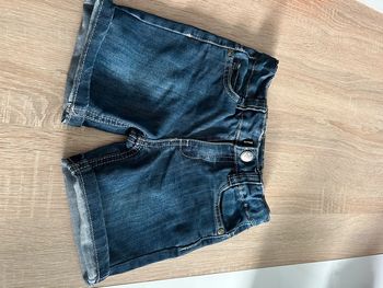 Short en jean garçon
