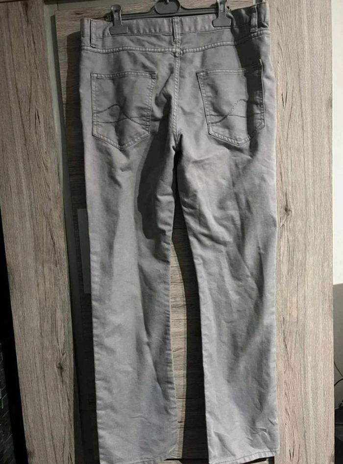 Jean  homme 46 gris - photo numéro 3