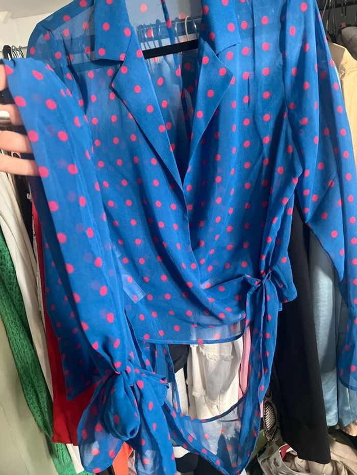 Blouse cache cœur - photo numéro 3