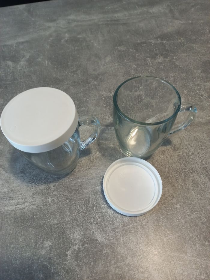 Lot tasses en verre - photo numéro 7