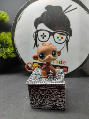 Lps01323 My Littlest Petshop Lps Pet Shop Authentic Singe Monkey Gorilla 57