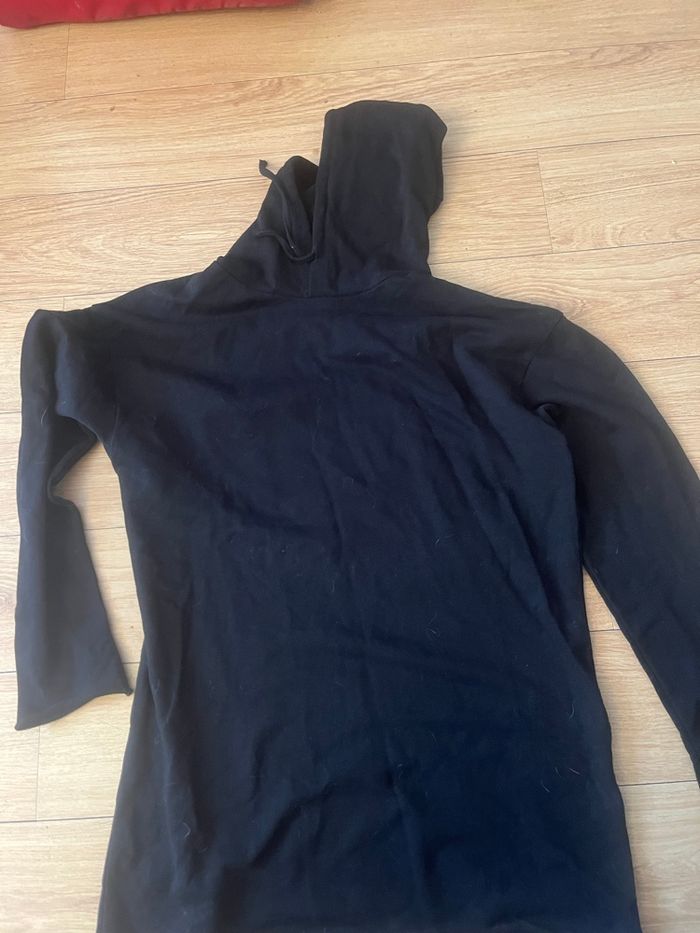 Sweat à capuche homme Frilivin noir – Taille M - photo numéro 3