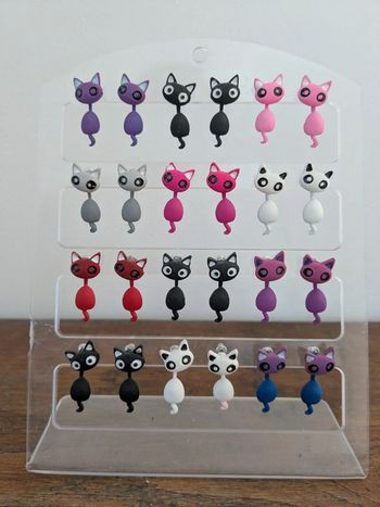 1 (ou plusieurs ) paire de Boucles d'oreilles chats