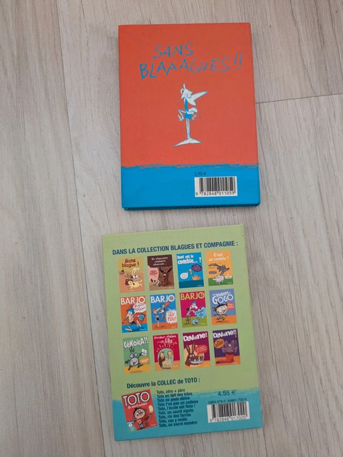 Lot de deux petits livres blagues - photo numéro 2