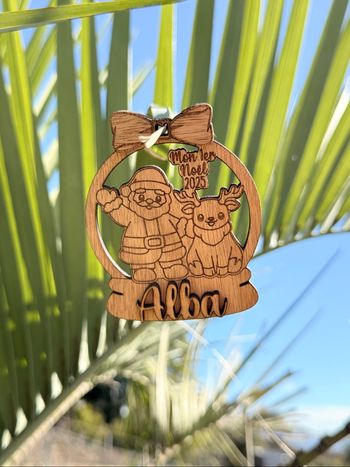 Boule de Noël personnalisée