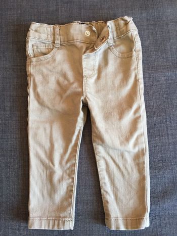 Pantalon bébé beige