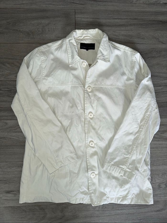 Veste coupe vent blanc crème Chevignon TXL - photo numéro 2