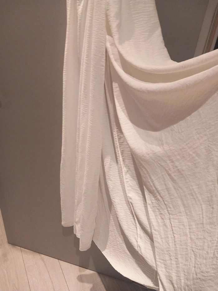 Robe fluide été S crème - photo numéro 4