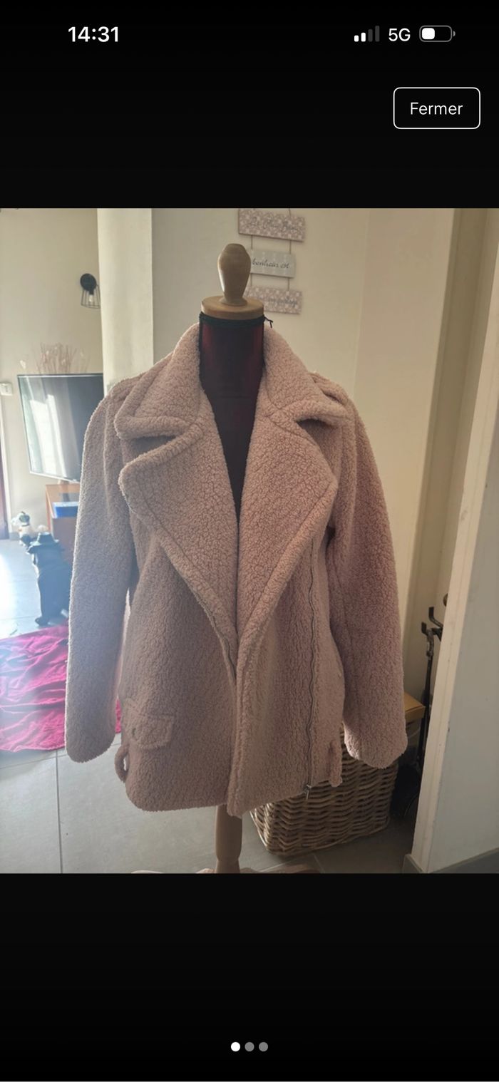 Veste rose taille m