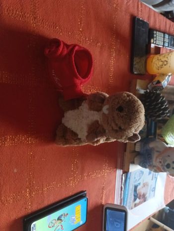 Peluche animal marmotte luchon