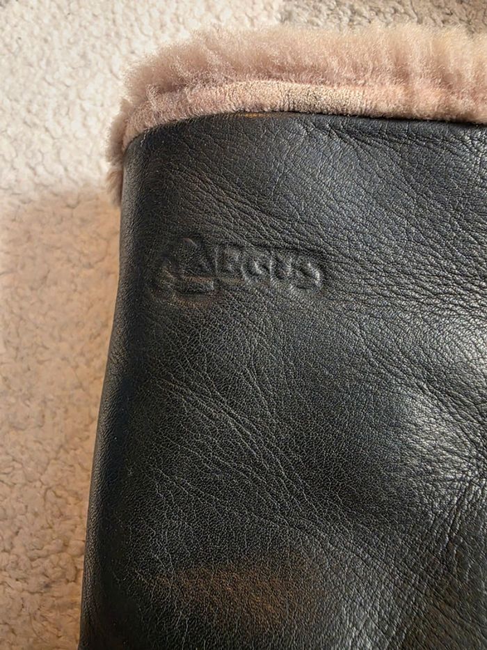 Bottes de neige en cuir vintage Arcus Taille 39 - photo numéro 5