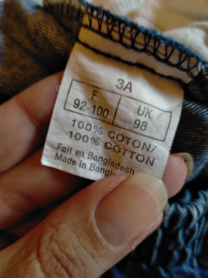 Short jean 3 ans - photo numéro 6