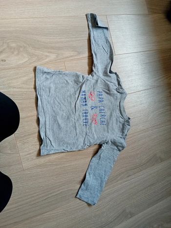 Tee shirt manches longues z 24mois