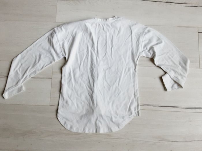 Vêtement fille tee-shirt manches longues fleurs Tissaia 10 ans - photo numéro 4