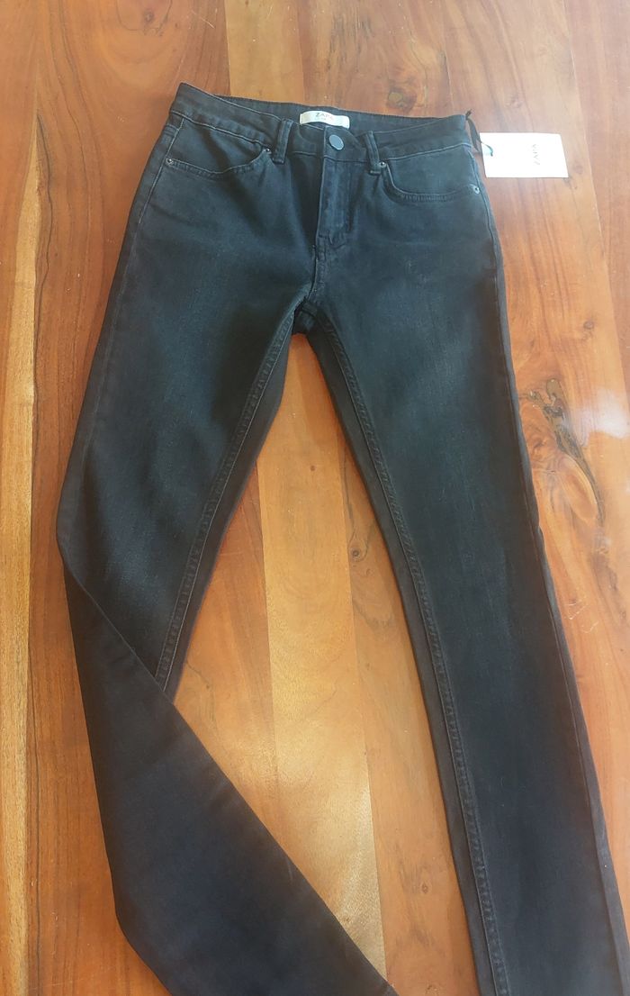 Jeans slim noir Zapa - photo numéro 4