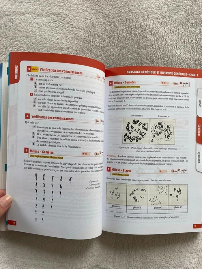 Livre manuel scolaire prépa bac terminale S (svt) - photo numéro 8