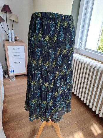 jupe plissée blancheporte 48