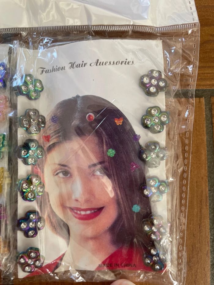 Lot de 6 paquets de clips pour cheveux - photo numéro 5