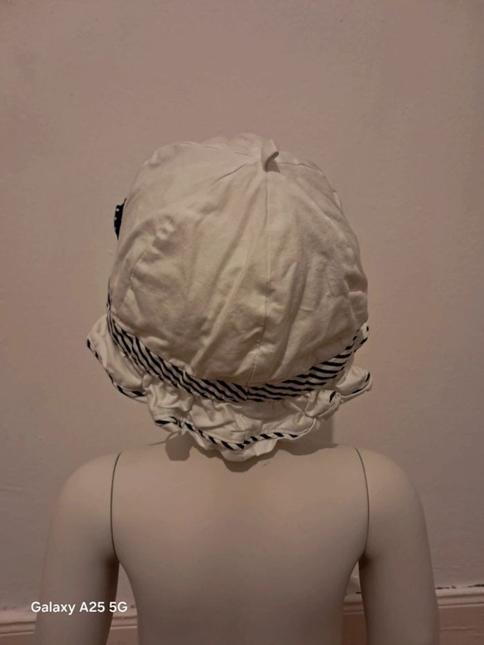 Chapeau blanc Taille 48 - photo numéro 3