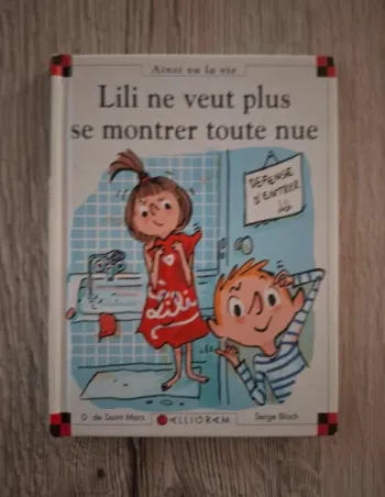 Livre Max et Lili ne veut plus se montrer toute nue