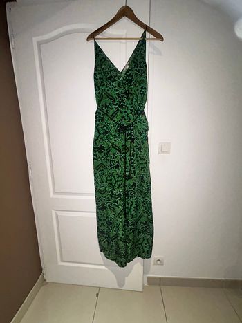 Combi pantalon verte H&M 36