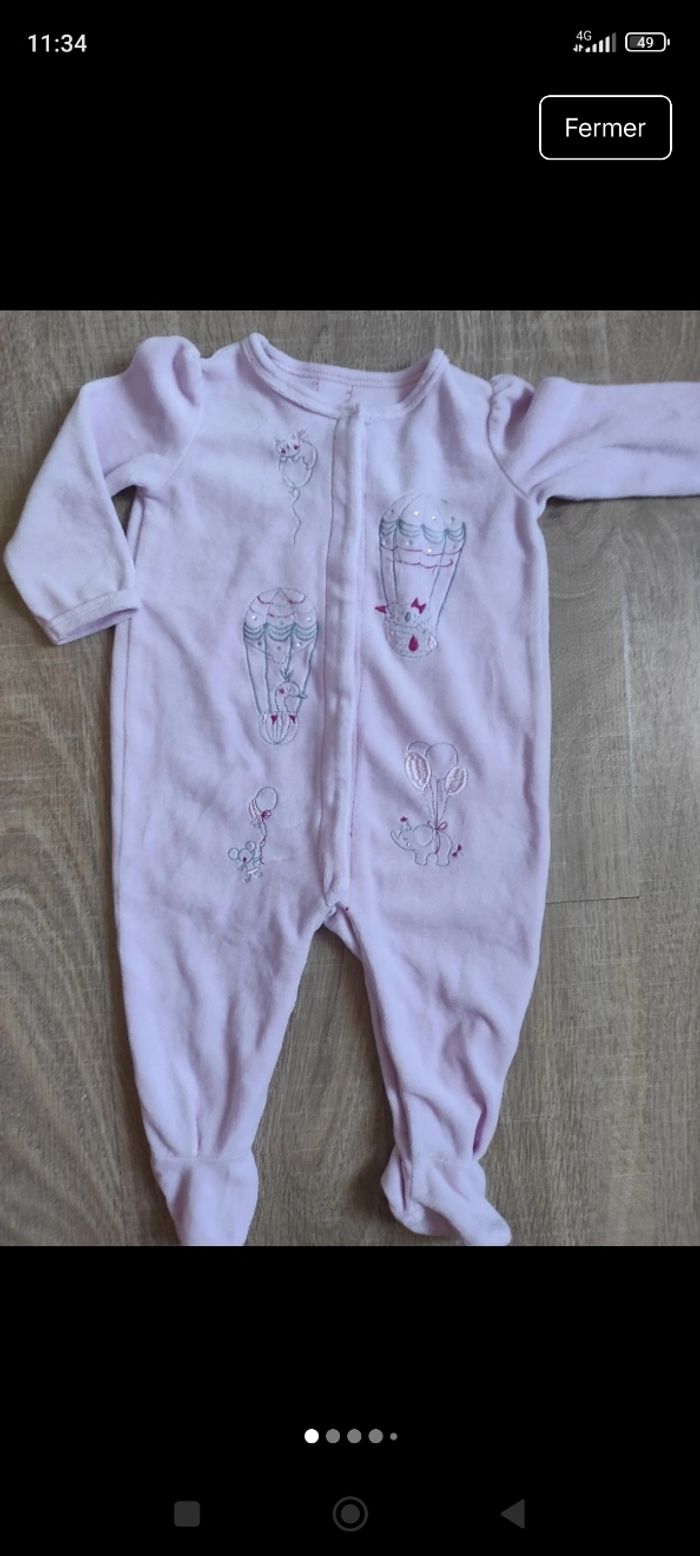 Pyjama bébé fille 18 mois Sergent Major