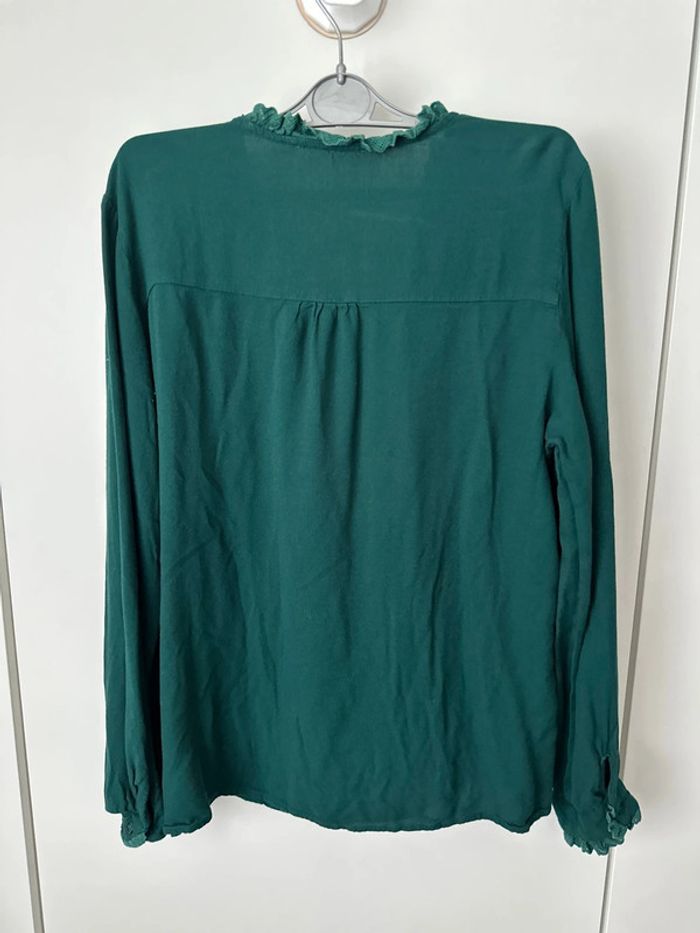 Blouse vert sapin - photo numéro 3