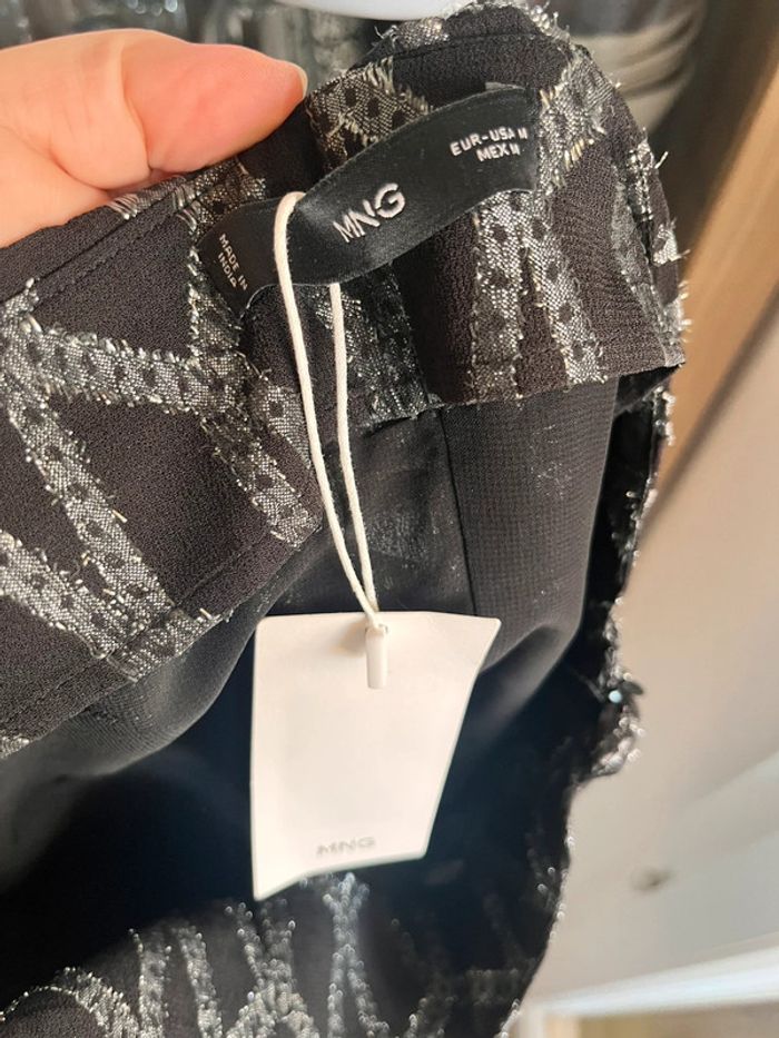 Jupe paillettes mango taille m neuve - photo numéro 4