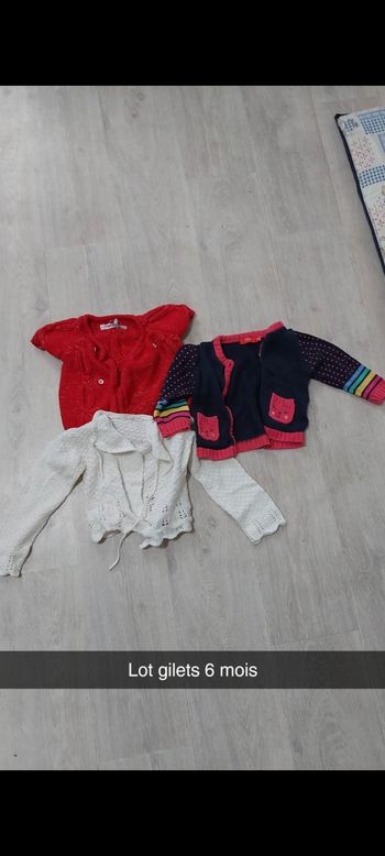 Gilet/brassière 6mois