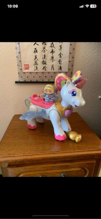 Poney Licorne Little People Fisher Price – Interactif – Très bon état