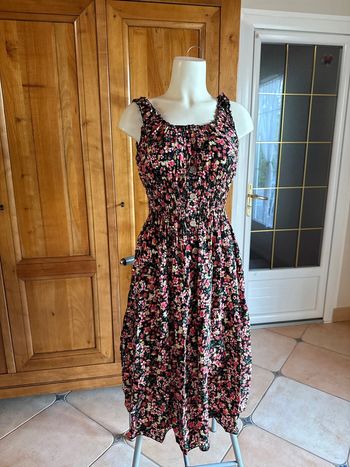 Robe taille unique fleurie femme