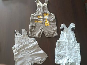 Lot salopette 6 mois