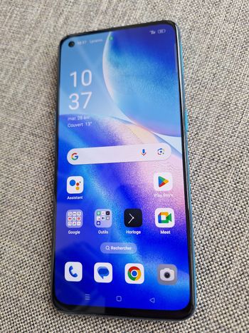 Oppo find X3 lite 5G bleu