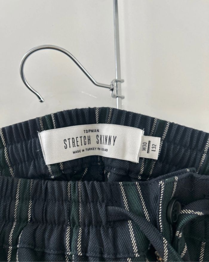 Pantalon Topman Bleu marine taille L - photo numéro 7