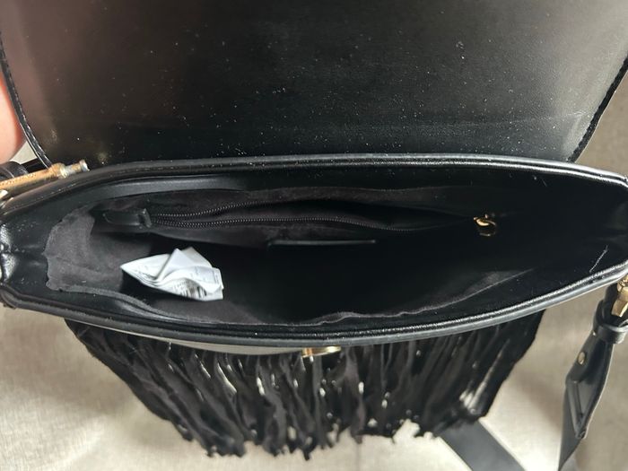 Sac noir à franges de la marque Parfois - photo numéro 8