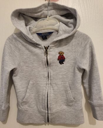 Gilet zip à capuche Ralph Lauren