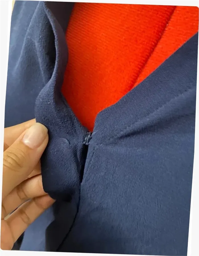 Robe ceinturée bleu marine Promod - photo numéro 3