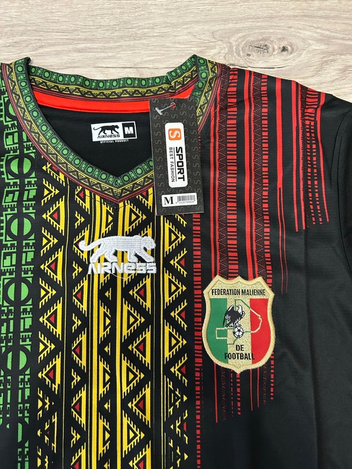 Maillot Mali noir 2025 M - photo numéro 2