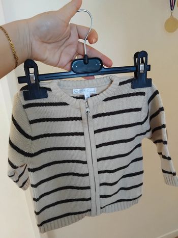 Gilets garçon 6mois