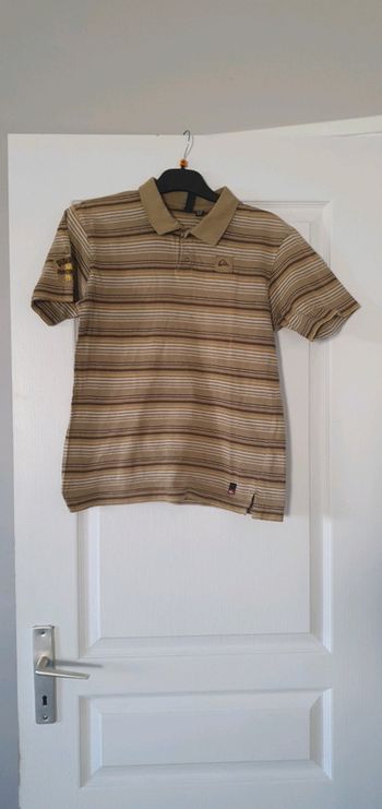 Polo MC garçon 12 ans quiksilver chla5