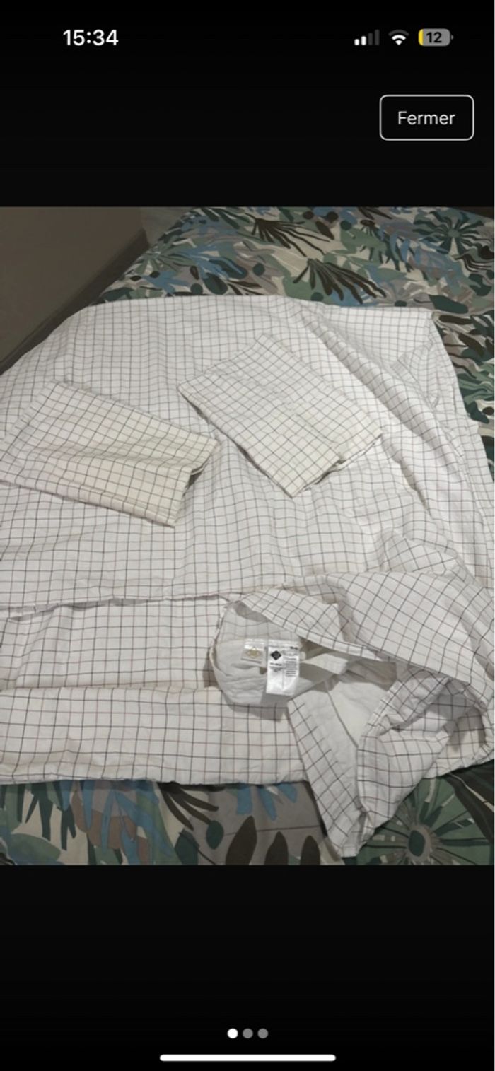 Parure de lit 200x200 Tex - photo numéro 2