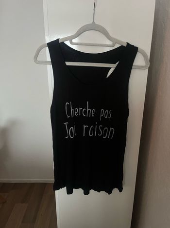 débardeur cherche pas j’ai raison